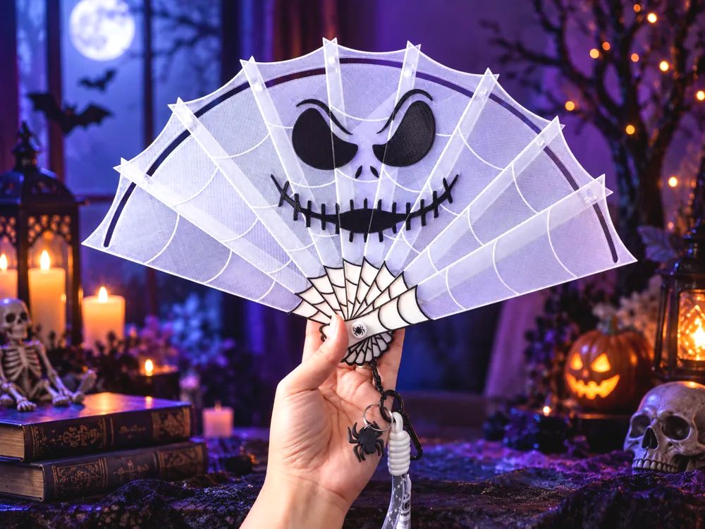 Quạt Haloquenn In 3D Decor Độc Đáo