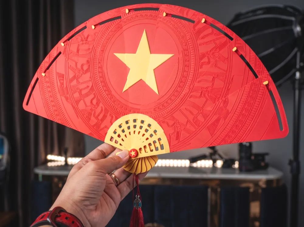 Quạt  Độc Đáo, Thiết Kế Sáng Tạo, Đồ Decor Việt Nam