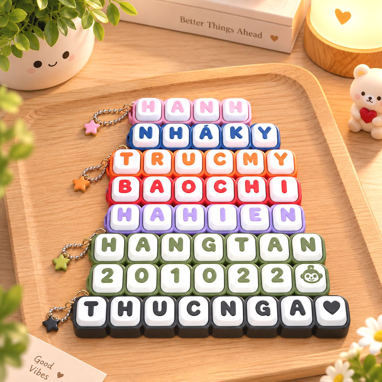 Móc Khóa Clicker Theo Tên Riêng