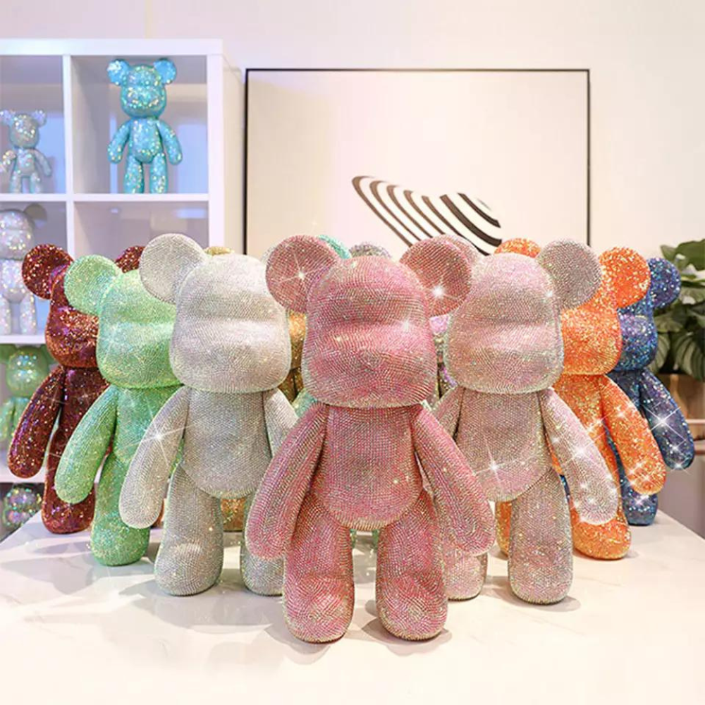 Bearbrick series  Gấu đính đá thời thượng handmade cho bé và mọi lứa tuổi   Shopee Việt Nam